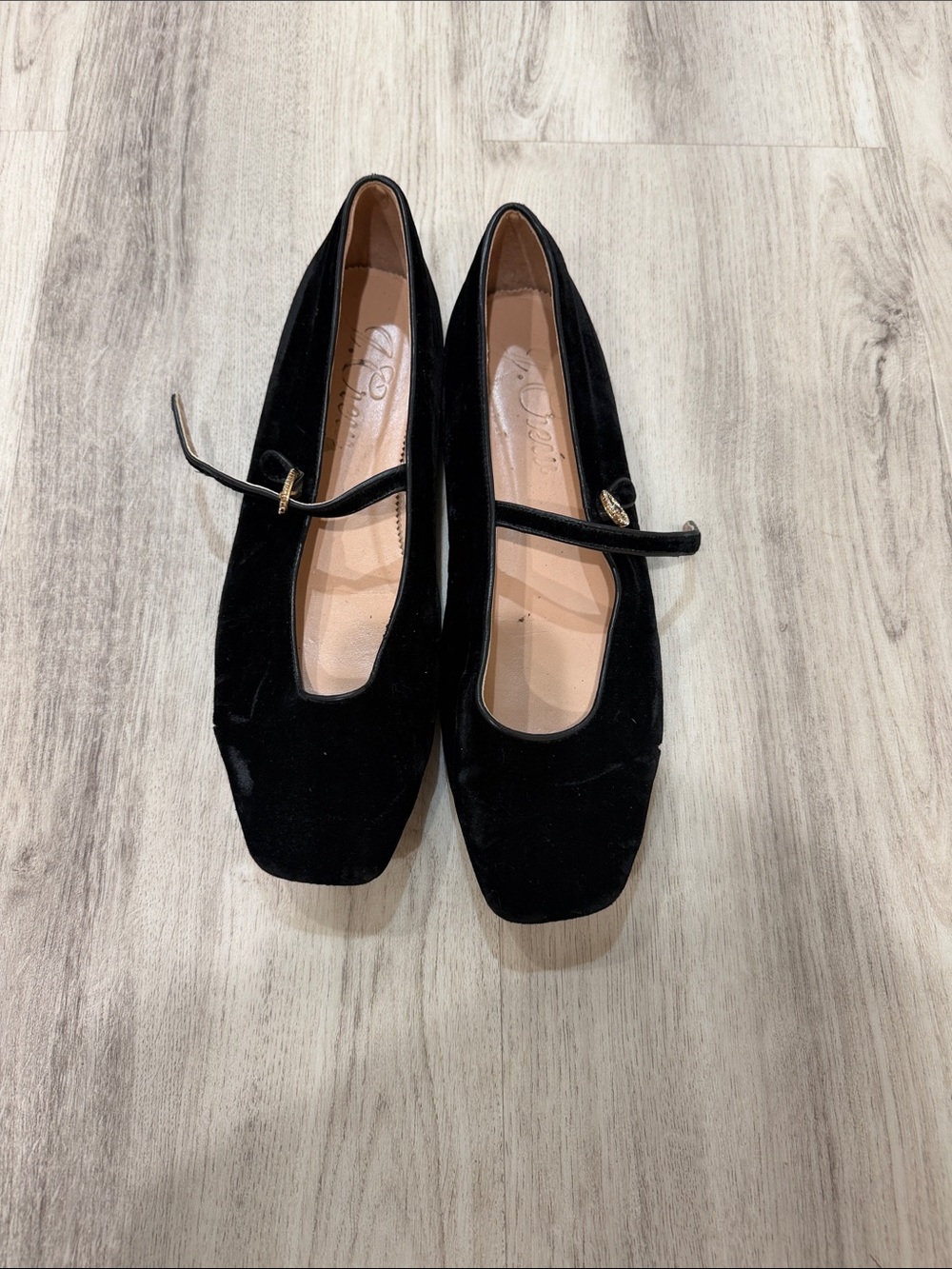 J. Crew black velveet ballet flats Women’s Black Velvet Mary Jane Flats 11